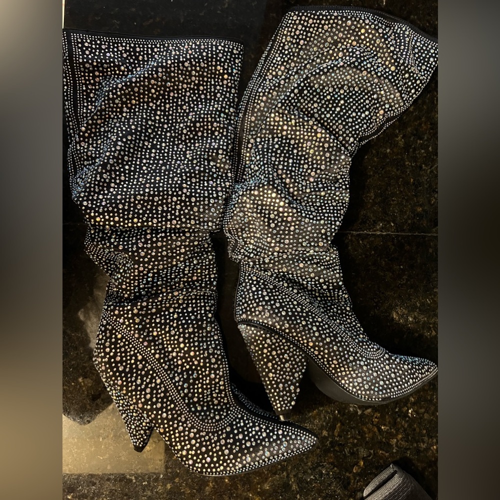 Embellished boots